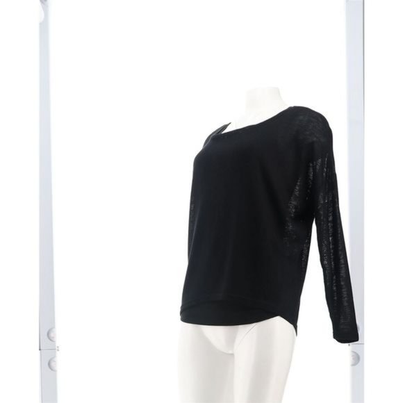 NWT WE BY LIVING IN YELLOW SLOUCHY WEEKEND KNIT TUNIC & TANK SET BLACK SMALL - Picture 2 of 11